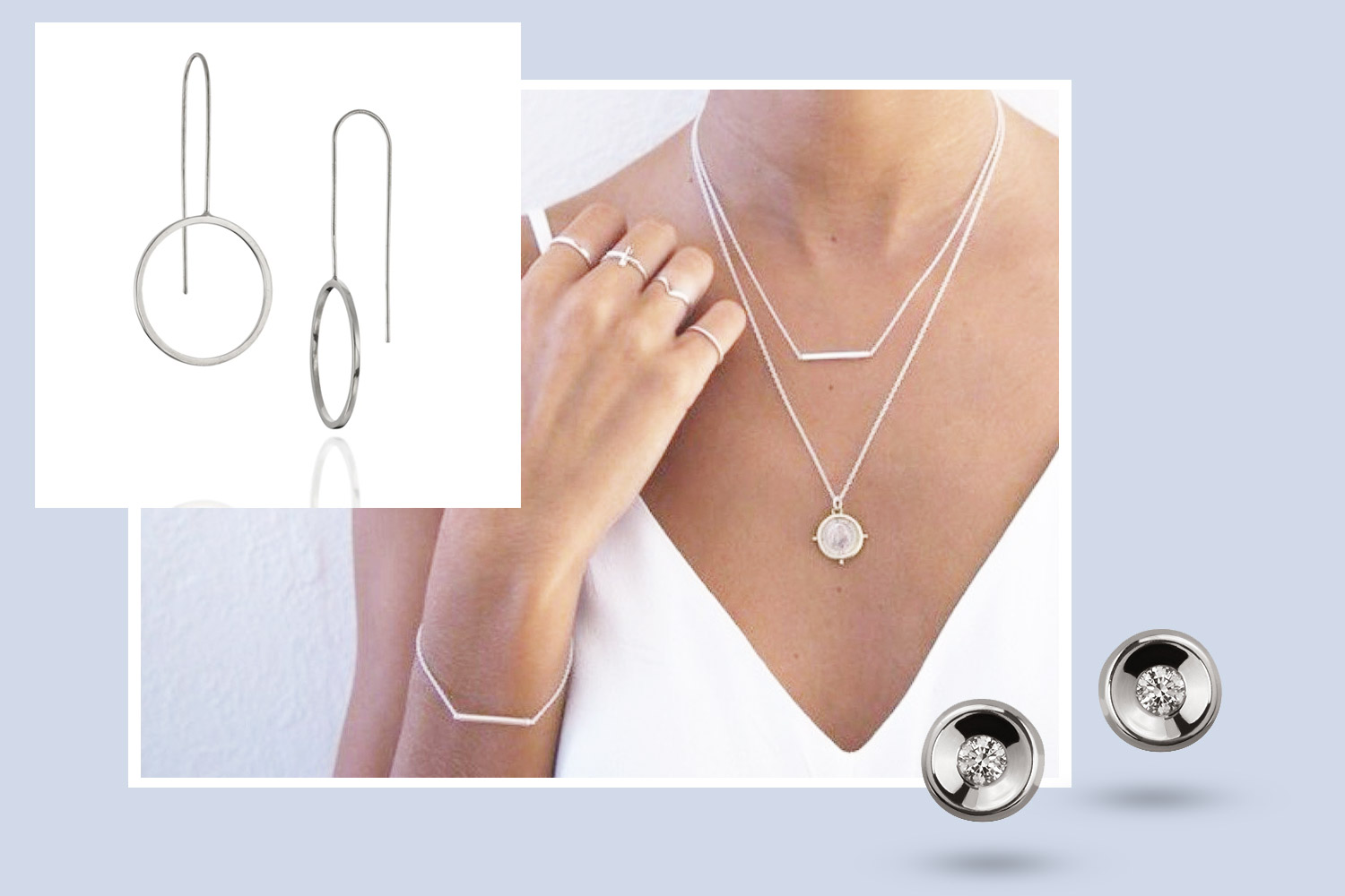 Як носити і поєднувати «прості» прикраси?